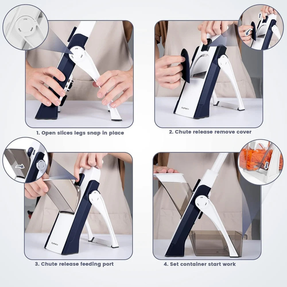 Smart Vegetable Slicer and cutter β Effortless Chopping in Seconds