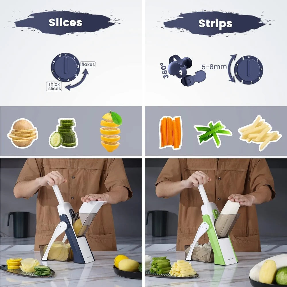 Smart Vegetable Slicer and cutter β Effortless Chopping in Seconds