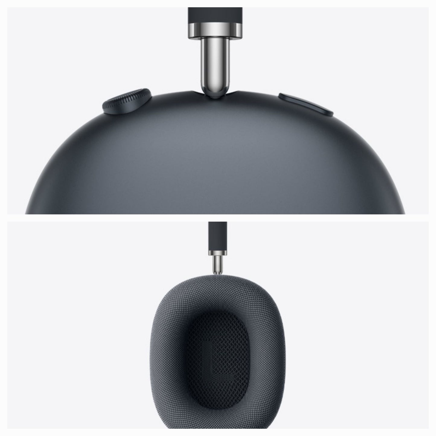 Apple AirPods Max Wireless Over-Ear Headphones, Pro-Level Active Noise Cancellation, Transparency Mode, Personalised Spatial Audio, USB-C Charging, Bluetooth Headphones for Midnight