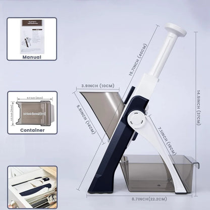 Smart Vegetable Slicer and cutter – Effortless Chopping in Seconds